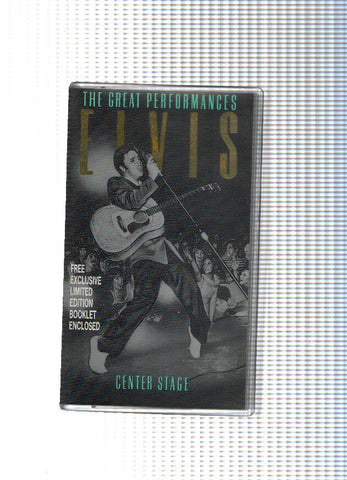 VHS-Cine: The Great Perfomances ELVIS PRESLEY - CENTER STAGE (Andrew Solt)