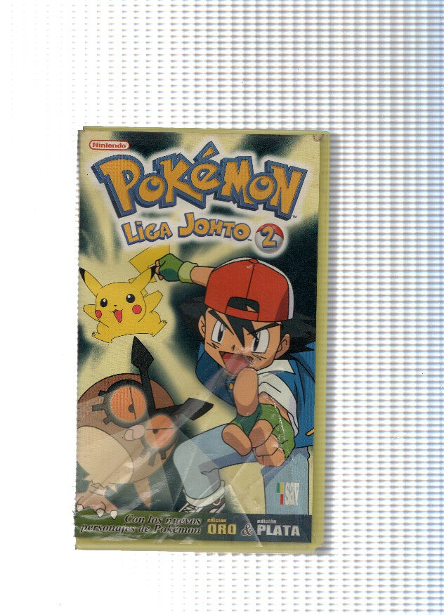 VHS-Animacion: POKEMON: LIGA JOHTO 02 (Nintendo)