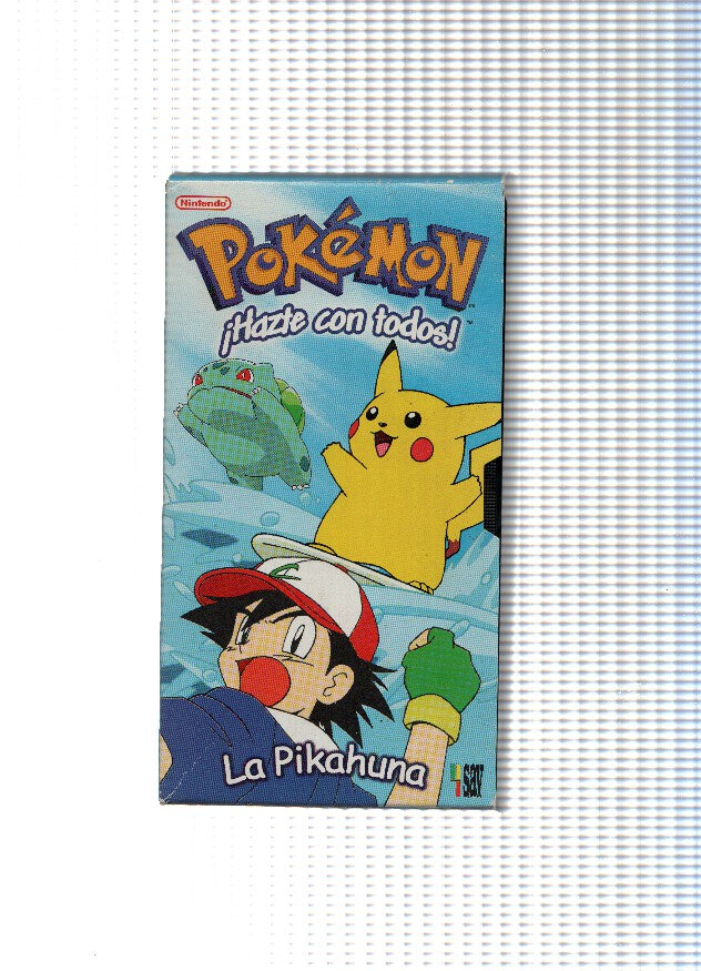 VHS-Animacion: POKEMON: LA PIKAHUNA (Nintendo)