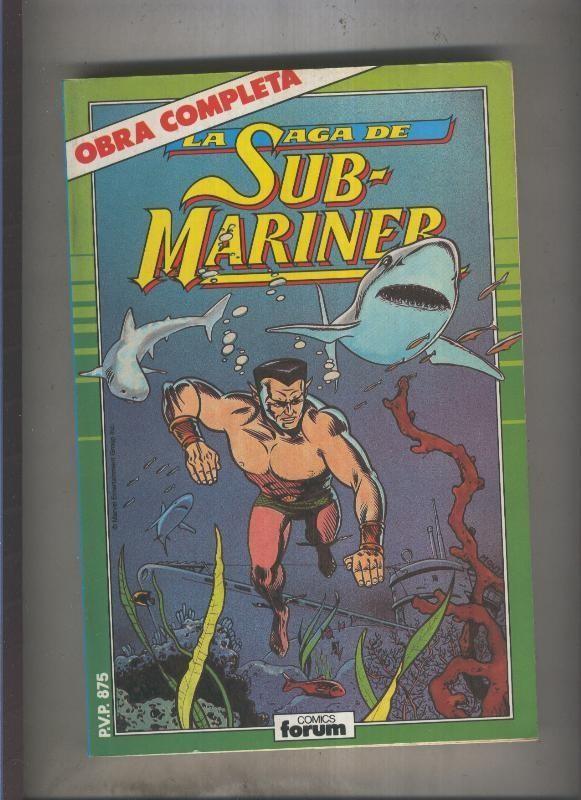 Namor La saga de submariner, coleccion de 8 numeros en un retapado