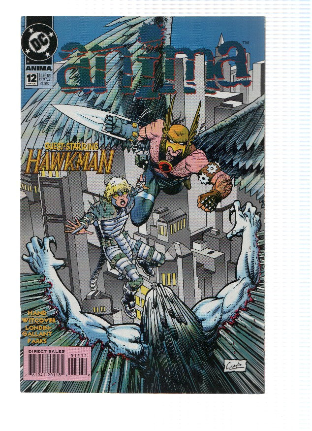 ANIMA, Volumen 1, Numero 12: Apostles Greed (DC)