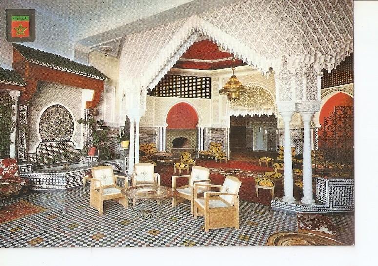 Postal 048563 : Tanger. Salon Arabe. Hotel Rif