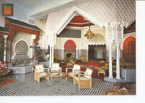 Postal 048563 : Tanger. Salon Arabe. Hotel Rif