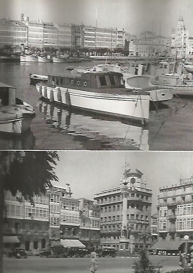 LAMINA 4898: Imagen puerto de A Coruña