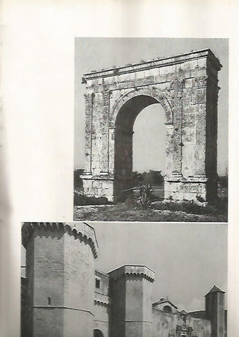 LAMINA 4941: ARCO DE BARA Y MONASTERIO DE POBLET (TARRAGONA)