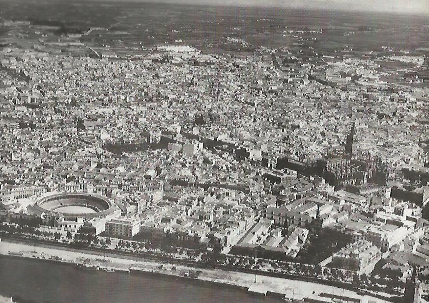 LAMINA 4964: SEVILLA VISTA AEREA