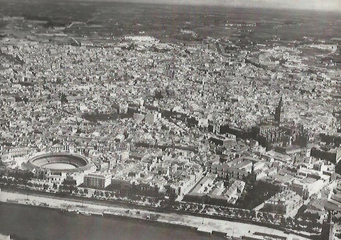 LAMINA 4964: SEVILLA VISTA AEREA