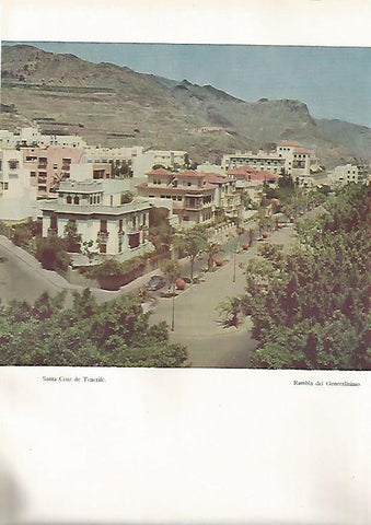LAMINA 4984: SANTA CRUZ DE TENERIFE RAMBLA DEL GENERALISIMO