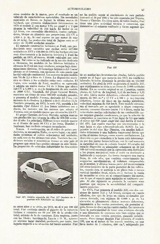 LAMINA ESPASA 13331: Fiat 126 y Seat 127