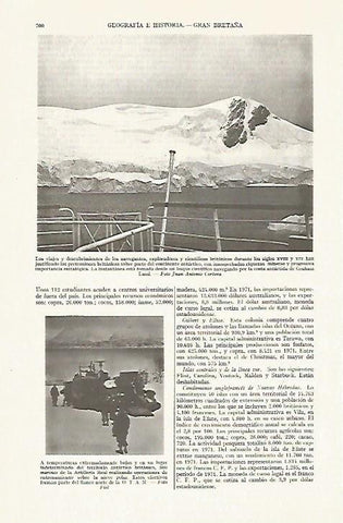 LAMINA ESPASA 13416: Costa de Graham Land