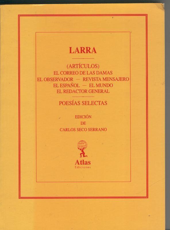 Larra: El correo de las damas-El observador-Revista Mensajero-