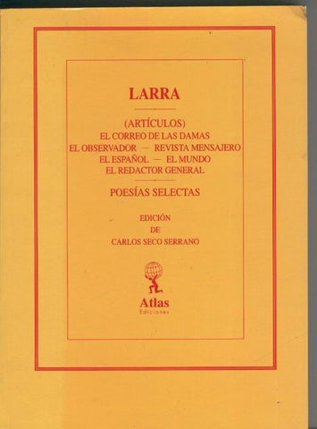 Larra: El correo de las damas-El observador-Revista Mensajero-