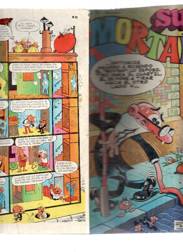 Ediciones B: Super Mortadelo numero 031 (numerado 3 en trasera)