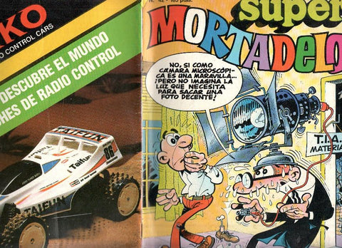 Ediciones B: Super Mortadelo numero 042 (numerado 2 en trasera) (hoja central poster concurso donde esta wally)