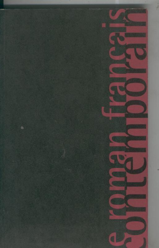 Le roman français contemporain