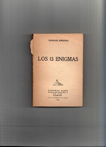 Coleccion Maigret SIN LA CUBIERTA: Los 13 enigmas