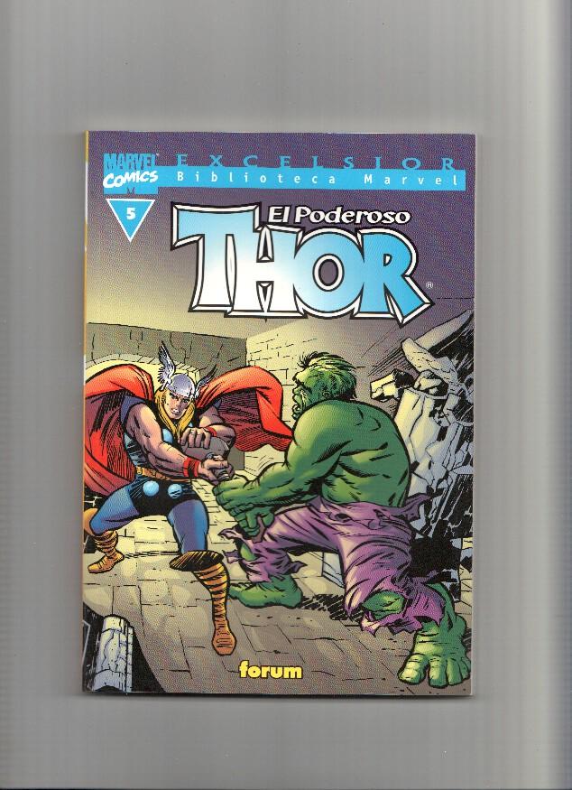 Biblioteca Excelsior: El Poderoso Thor numero 05: Contra Cobra y Mr Hyde