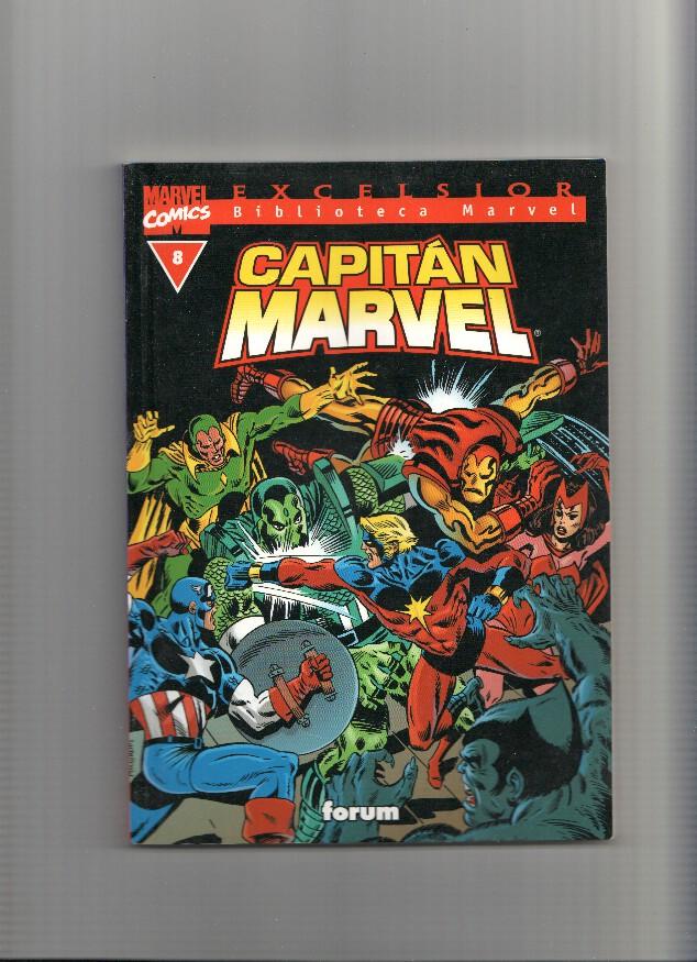 Biblioteca Excelsior: Capitan Marvel numero 08: Crisol