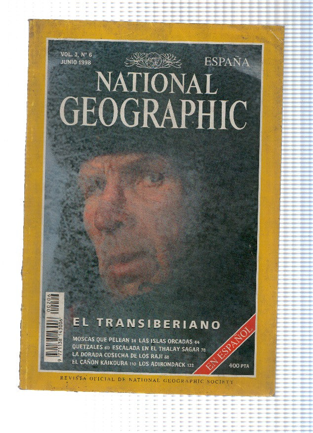 NATIONAL GEOGRAPHIC, Volumen 2, Numero 6 - Junio 1998: El Transiberiano