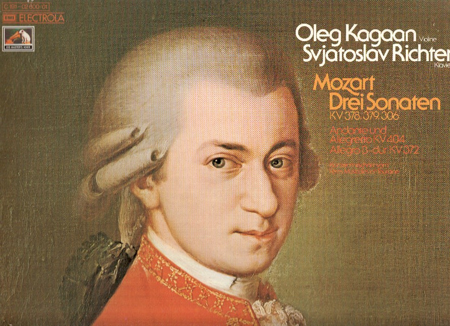 Disco/Vinilo-LP: OLEG KAGAAN y SVJATOSLAV RICHTER : Mozart Drei Sonaten (DOBLE VINILO)