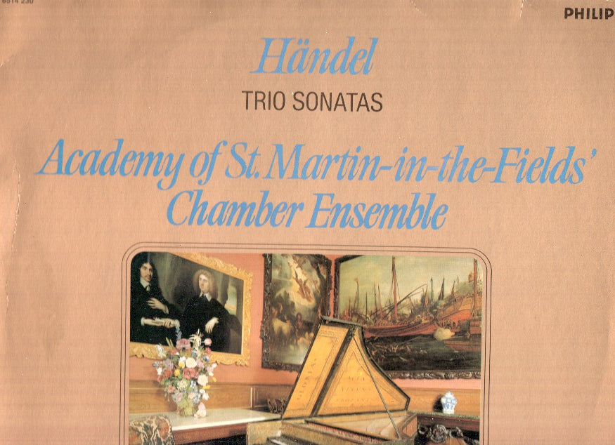 Disco/Vinilo-LP: HANDEL - TRIO SONATAS (Academy of St. Martin in the Fields Chamber Ensemble)