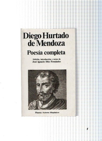 Poesia completa de Diego Hurtado de Mendoza