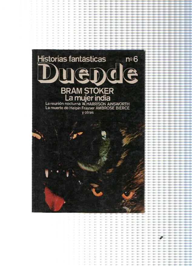 Historias fantasticas: Duende numero 6: Bram Stoker (la mujer india)