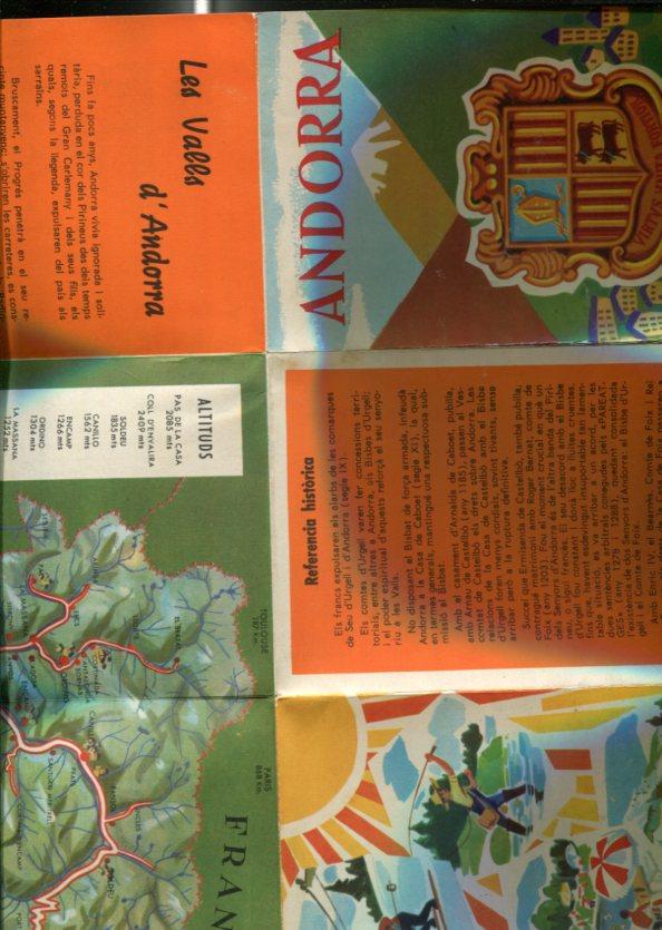 Mapa guia de Andorra