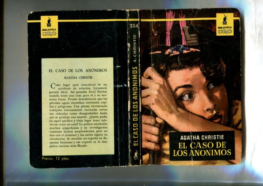 Biblioteca oro numero 0354: El caso de los anonimos