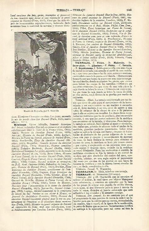 LAMINA ESPASA 13881: Muerte de Bayard por Neuville