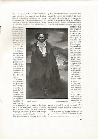 LAMINA 5031: Un  juez de pueblo por Ignacio Zuloaga