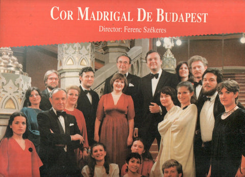 Disco/Vinilo-LP: COR MADRIGAL DE BUDAPEST - Ferenc Szekeres