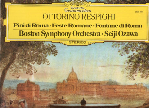 Disco/Vinilo-LP: OTTORINO RESPIGHI - Pini di Roma, Feste Romane (Deutsche Gramophon)