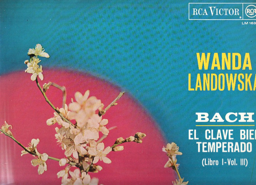 Disco/Vinilo-LP: BACH - El Clave bien Temperado Libro 1, Volumen 3: WANDA LANDOWSKA