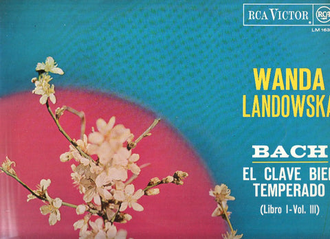 Disco/Vinilo-LP: BACH - El Clave bien Temperado Libro 1, Volumen 3: WANDA LANDOWSKA