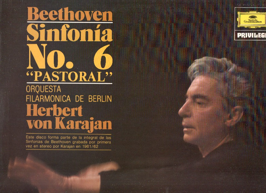 Disco/Vinilo-LP: BEETHOVEN - SINFONIA NO.06 PASTORAL  (Deustche Gramophon)