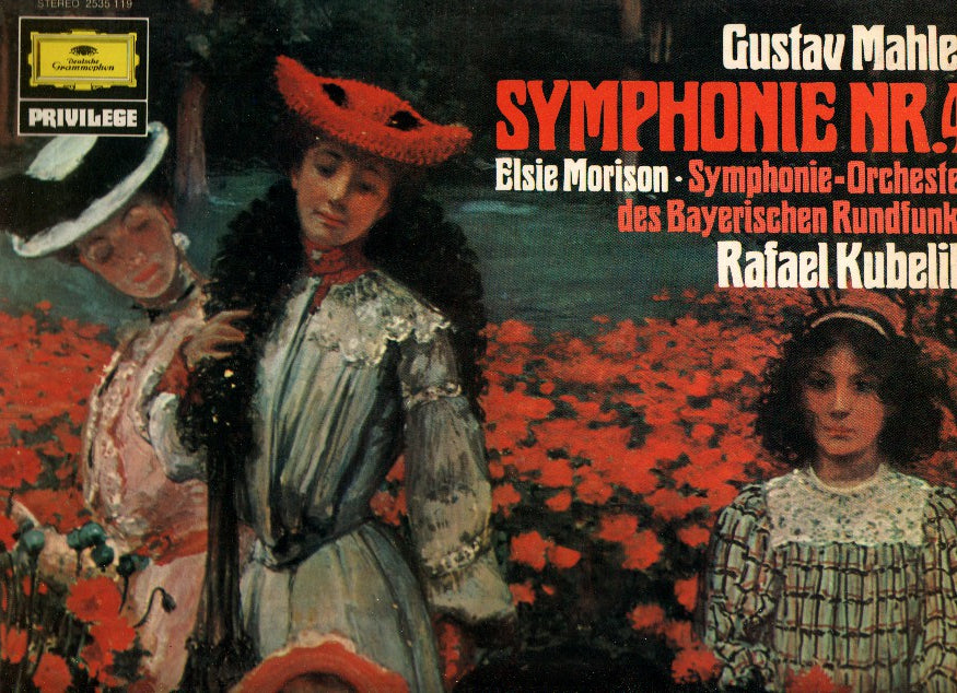 Disco/Vinilo-LP: MAHLER - SYMPHONIE NR.4, Rafael Kubelik (Deutsche Grammophon)