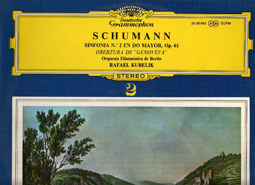 Disco/Vinilo-LP: SCHUMAN - Sinfonia Numero 02 en Do Mayor Op.61 (Deutsche Grammophon)