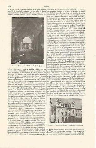 LAMINA ESPASA 14004: Mercado de Trajano de Roma