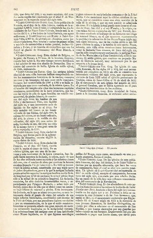 LAMINA ESPASA 14050: Puerto de Saint Gingolph Suiza