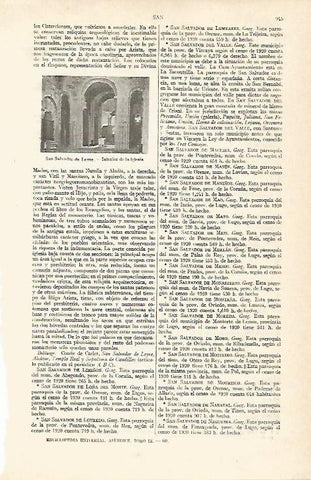 LAMINA ESPASA 14070: Iglesia de San Salvador de Leyre