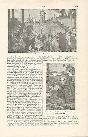 LAMINA ESPASA 14120: Cuadro de J. Byam Shaw