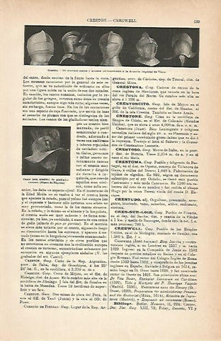 LAMINA ESPASA 14180: Creston de diversos cascos de Austria