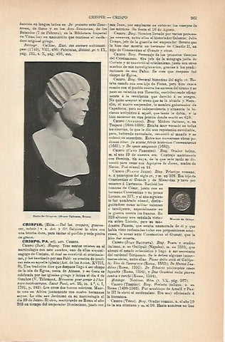 LAMINA ESPASA 14206: Busto de Crispina