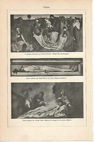 LAMINA ESPASA 14230: Imagenes de Cristo 