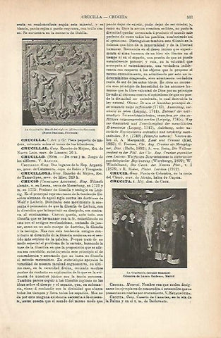 LAMINA ESPASA 14261: Representaciones de la crucifixion