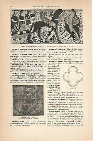 LAMINA ESPASA 14294: Cuadriga