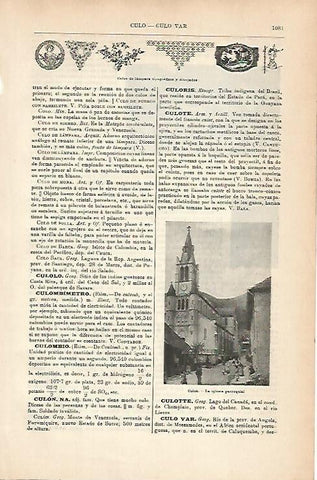 LAMINA ESPASA 14352: Iglesia de Culoz Francia