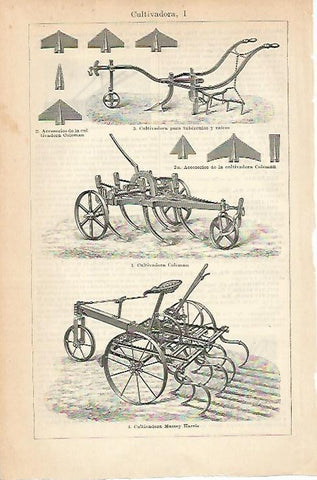 LAMINA ESPASA 14353: Cultivadoras