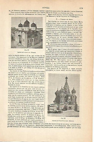 LAMINA ESPASA 14369: Iglesia de la Asuncion en Moscu